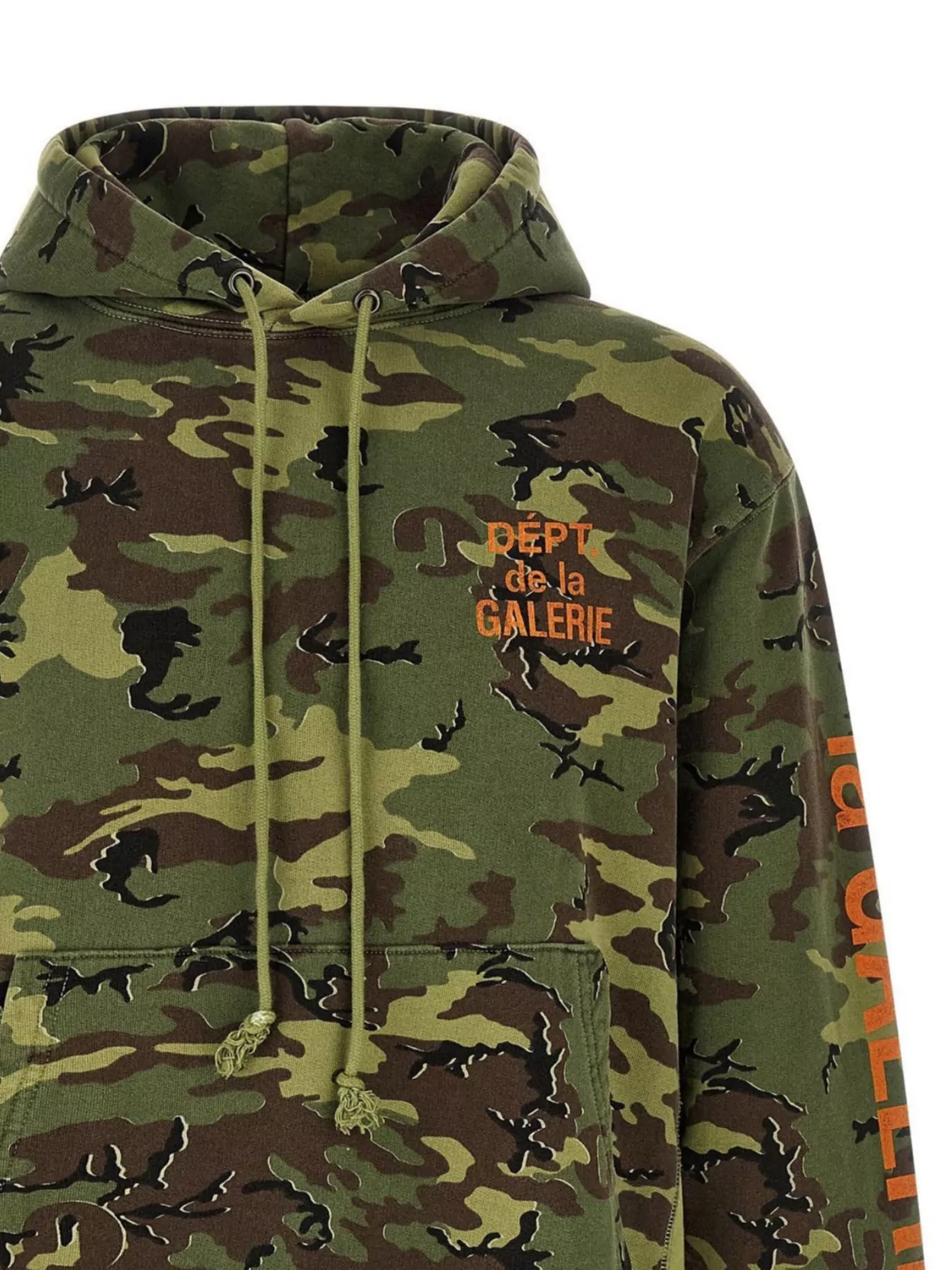 Gallery Dept. Camouflage Hoodie Graphic Print
