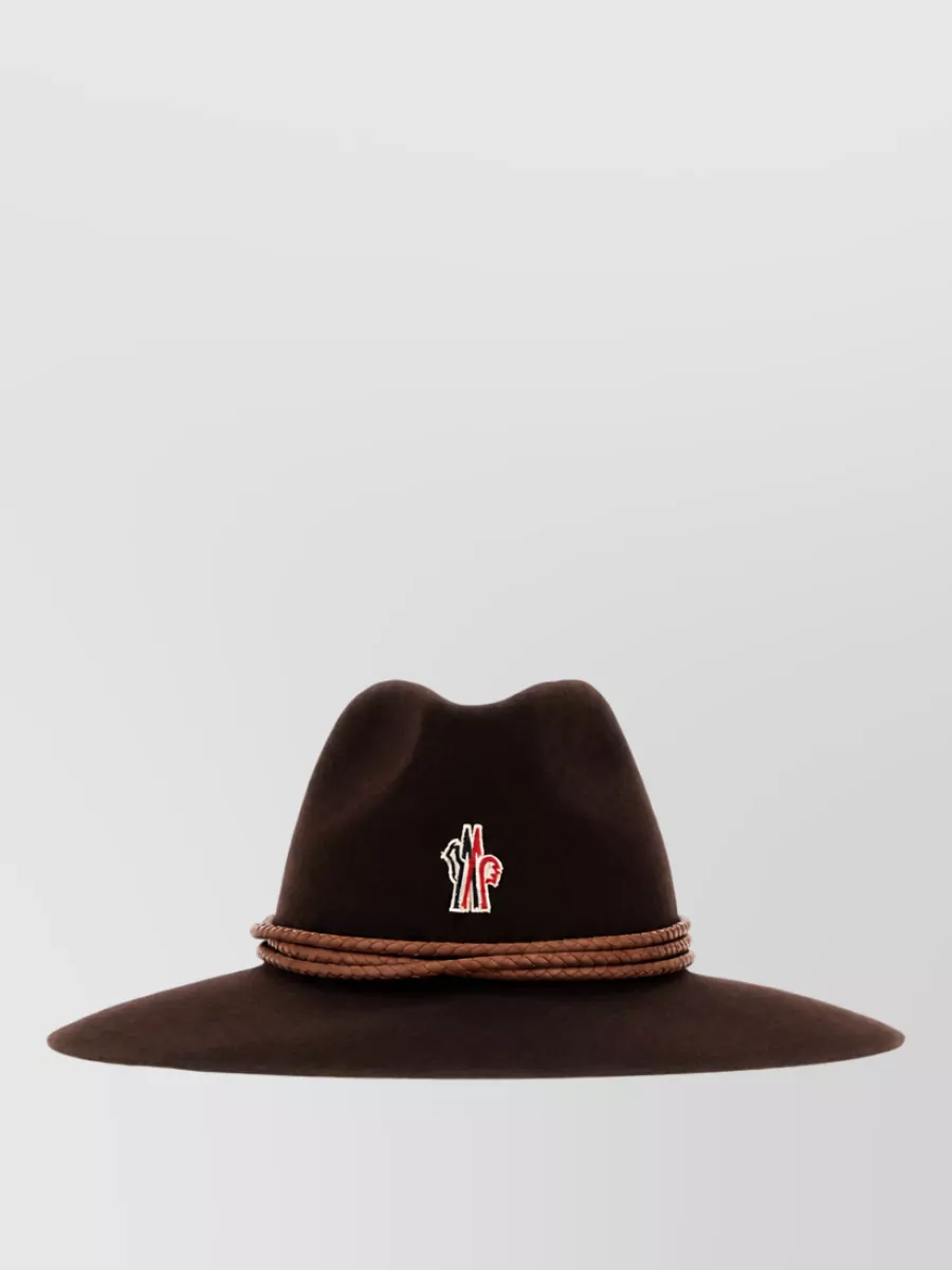 Moncler Grenoble wool fedora hat