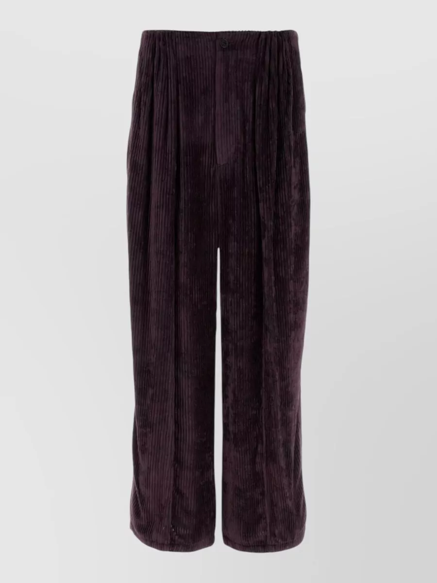 Giorgio Armani corduroy wide-leg trousers