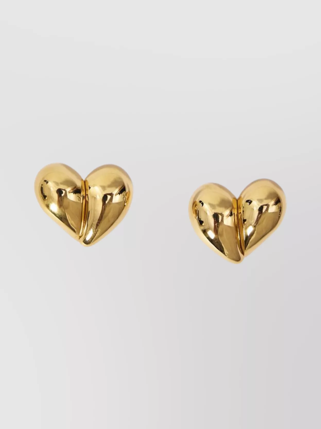 Bottega Veneta Heart-shaped Teardrop Drop Earrings
