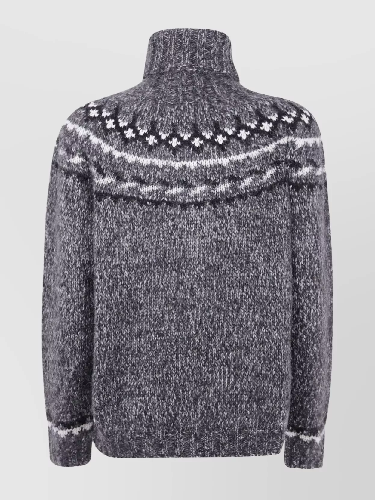 P.a.r.o.s.h Parosh Moline` Turtle Neck Sweater In Gray
