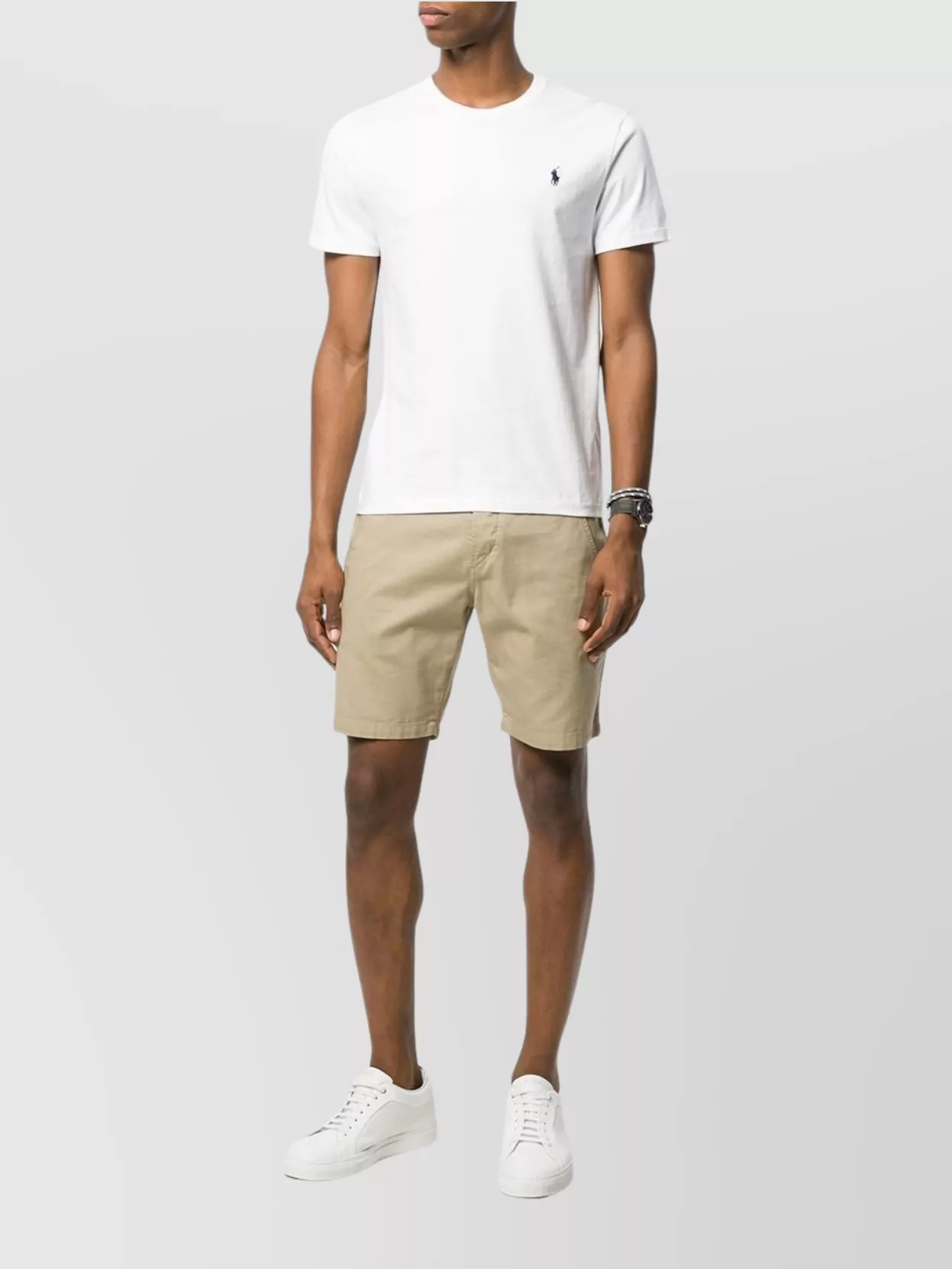 Ralph Lauren Round Neck Logo Embroidered T-Shirt
