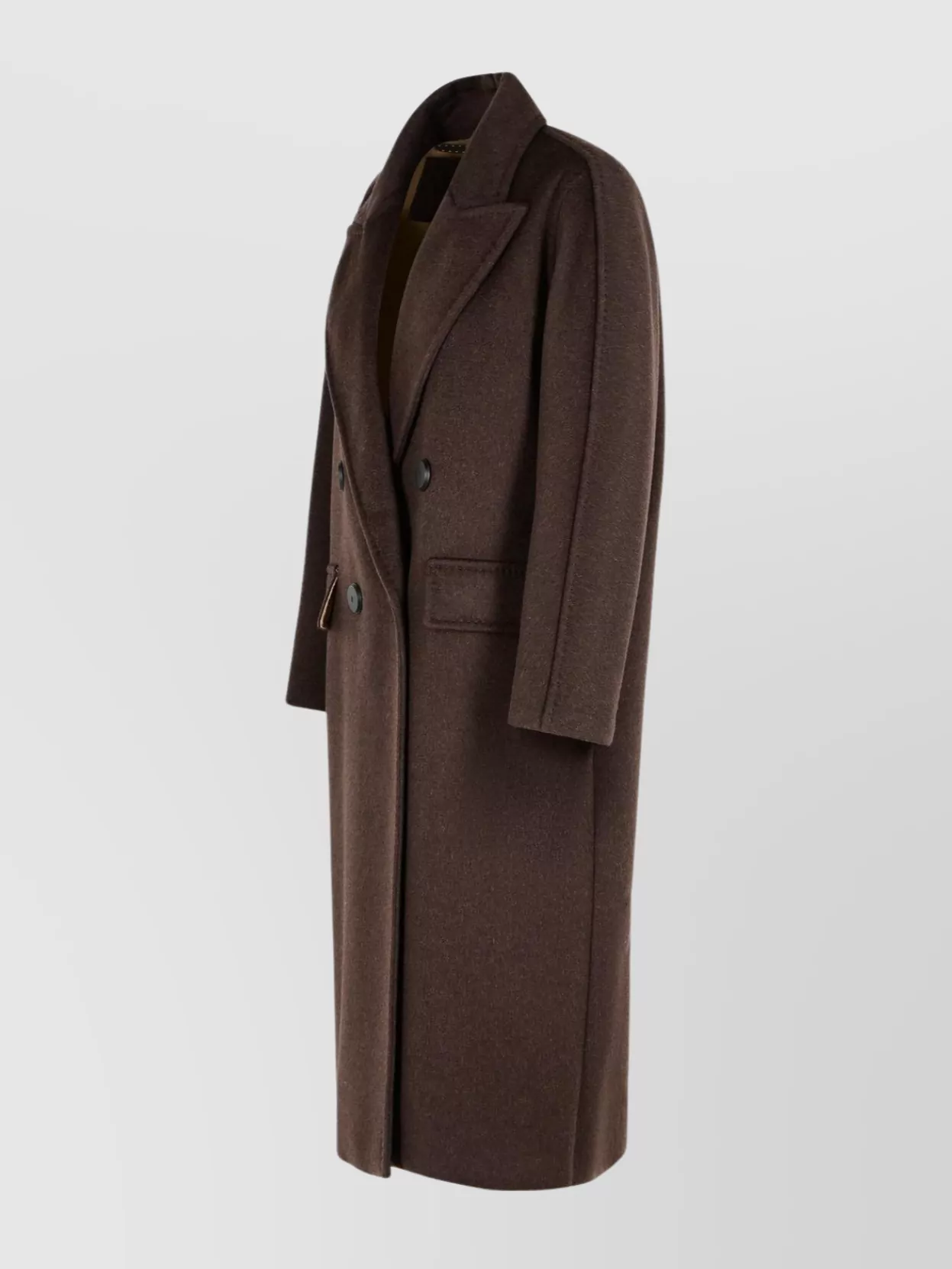 Max Mara Cashmere Alpaca Wool Double Breasted Coat