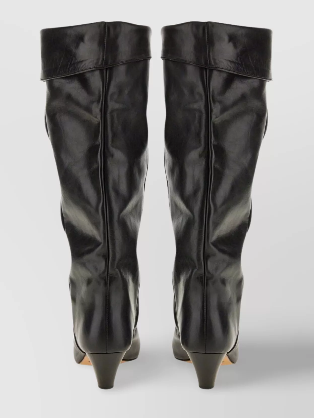 Isabel Marant Elita Knee-High Cone Heel Boots