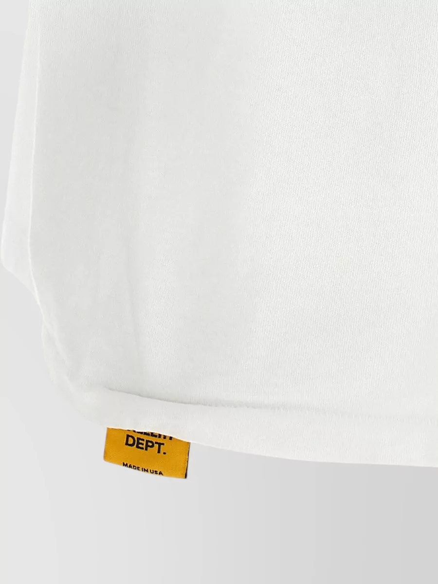 Gallery Dept. Logo Print Cotton T-Shirt