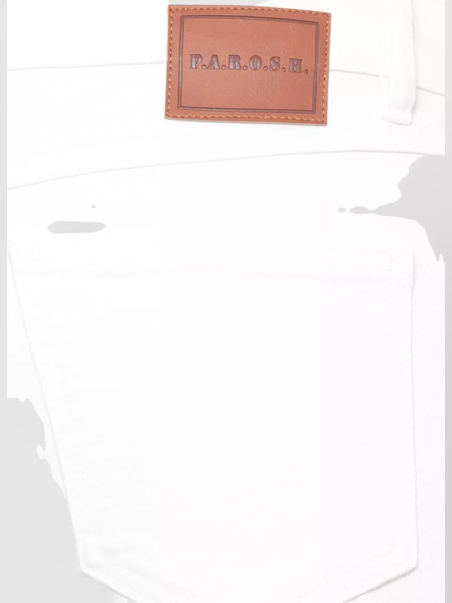 Parosh Cotton Wide-Leg Jeans