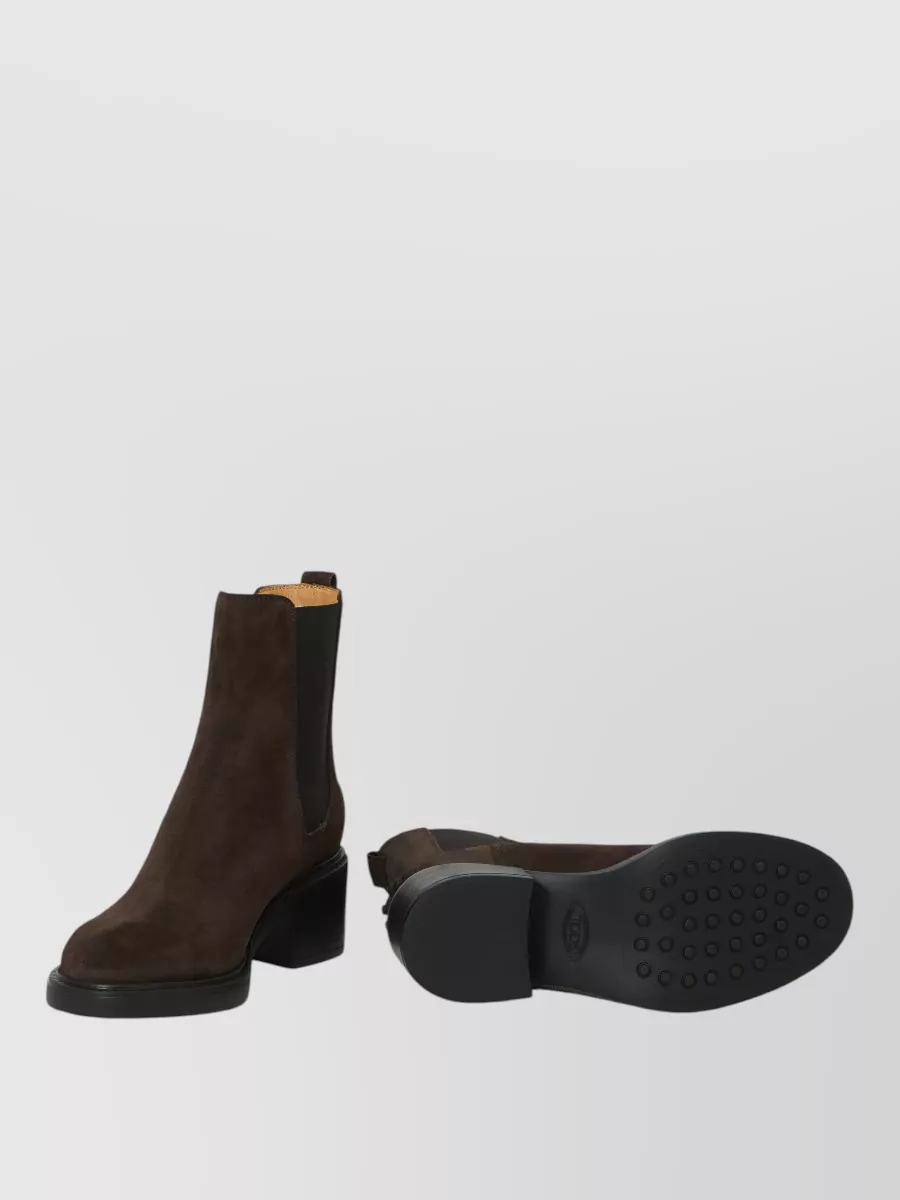 Tod's Suede Ankle Boots