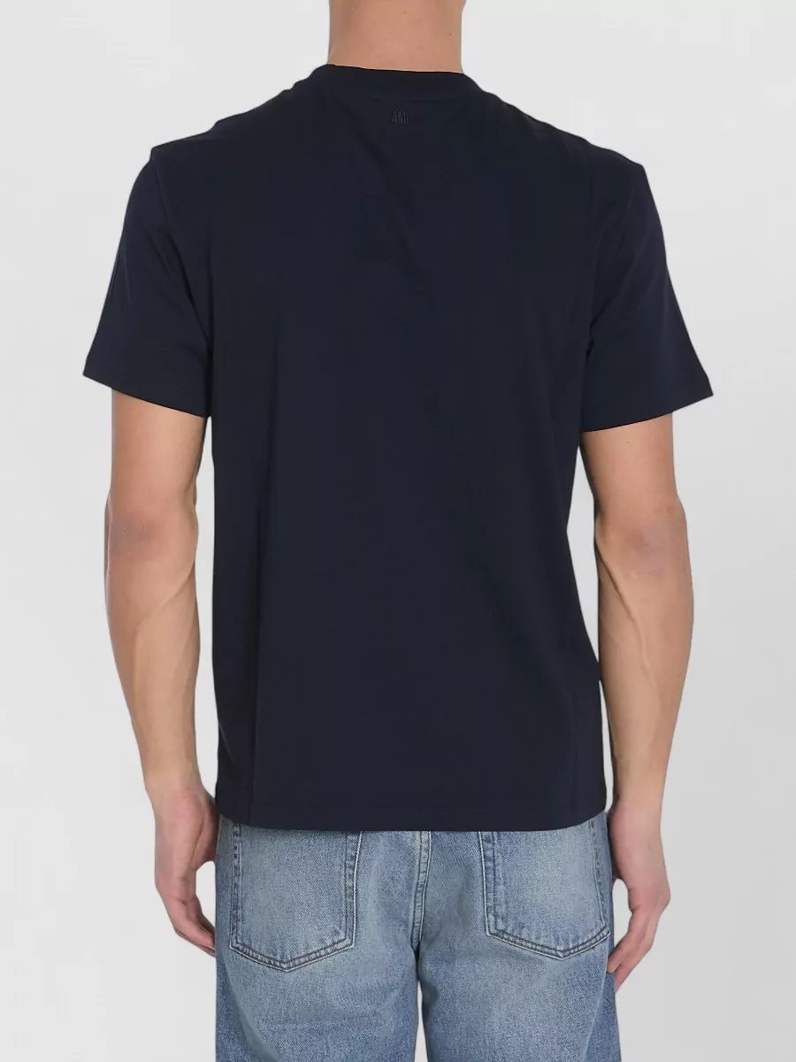 Ami Paris Ami De Coeur Crewneck Logo T Shirt