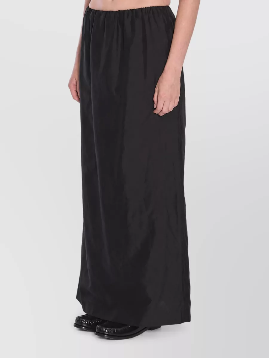 The Row Silk cotton gathered maxi skirt
