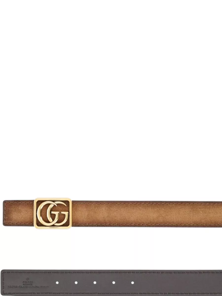 Gucci Leather Reversible Belt