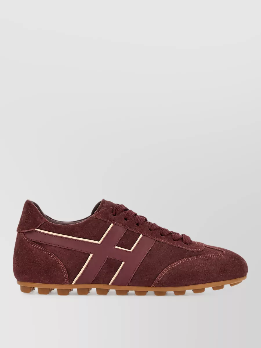 Hogan Leather Lace-Up Sneakers