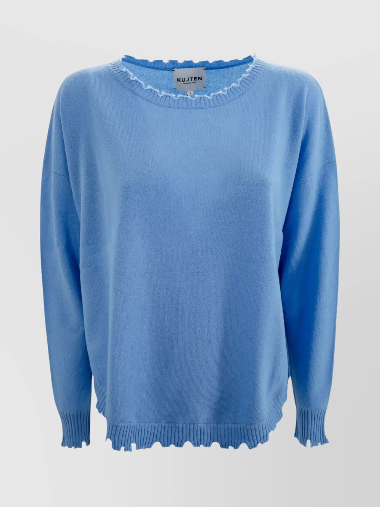 Shop Kujten Women Cashmere Sweater Round Neck