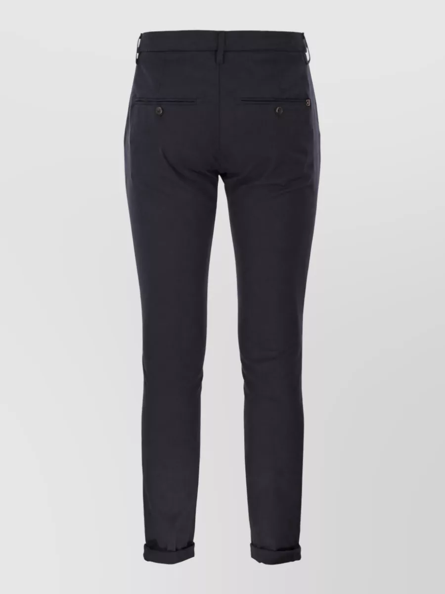 Dondup Wool-Blend Tailored Trousers