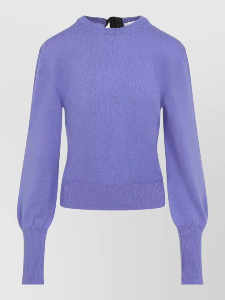 Lanvin Ribbed Wool Jumper