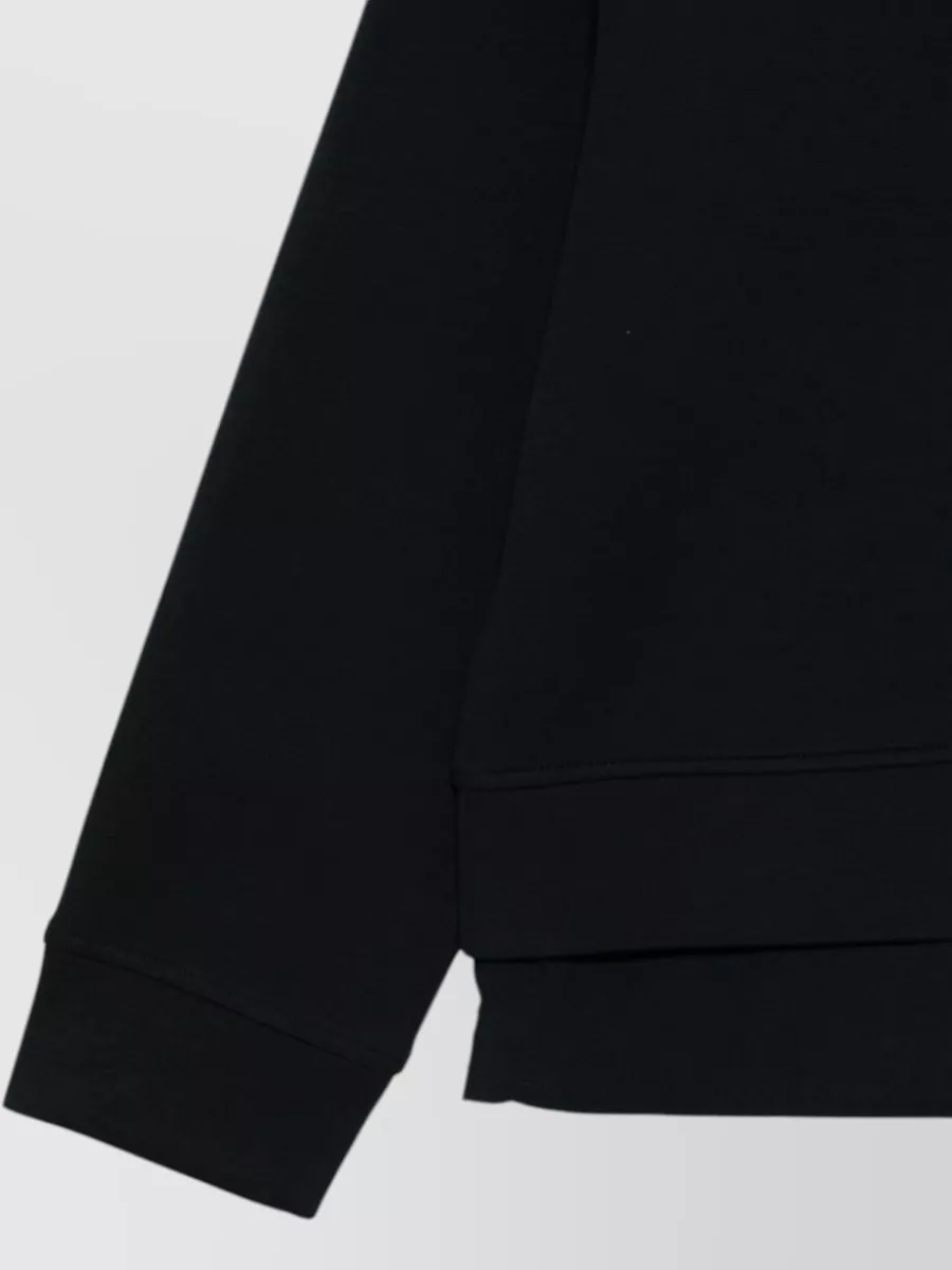 Emporio Armani Cotton Crew Neck Long Sleeve Sweatshirt