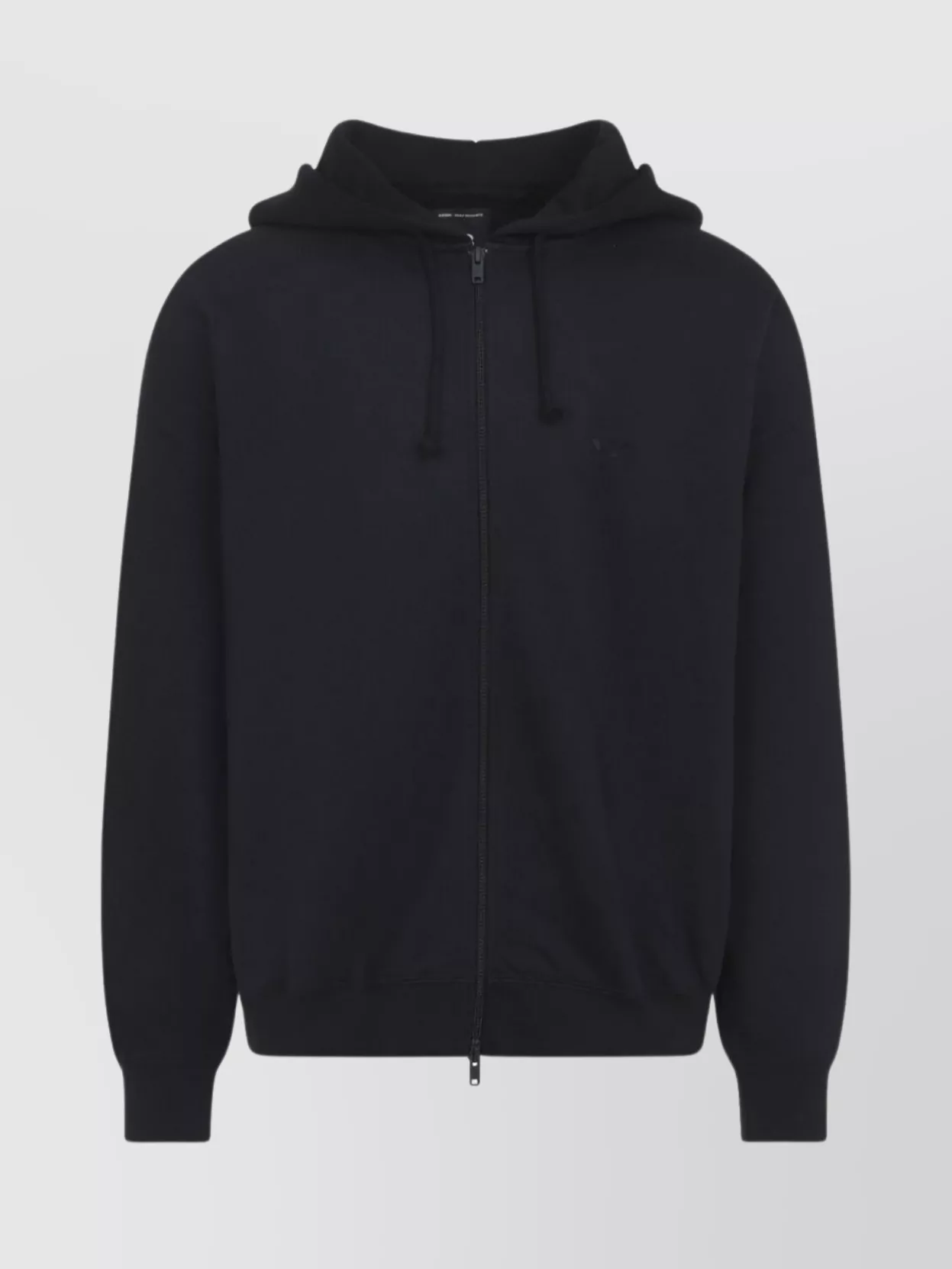 Y3 Brushed Terry Zip Up Hoodie