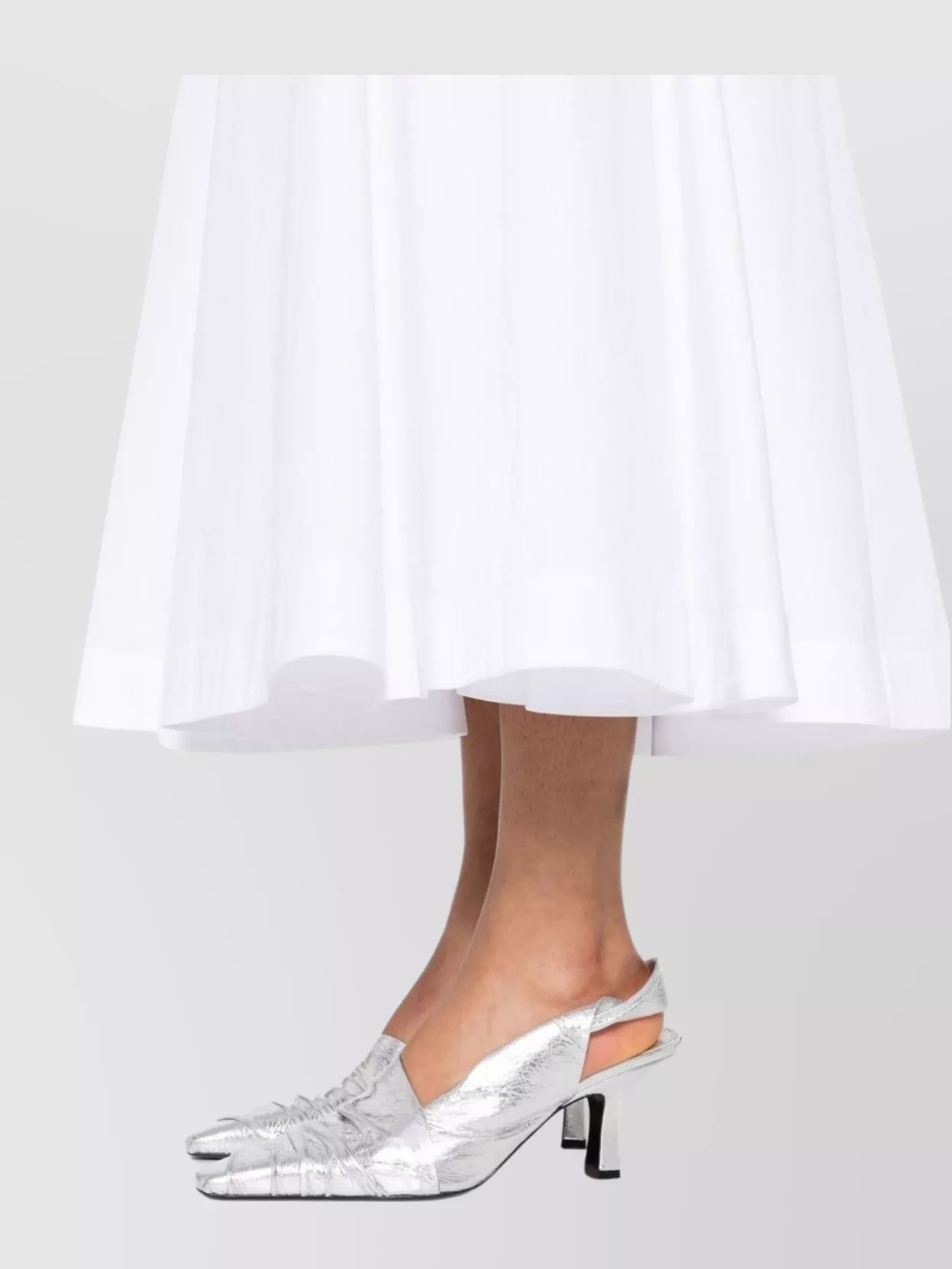 Sportmax Flared Skirt Halter Neckline Midi Length