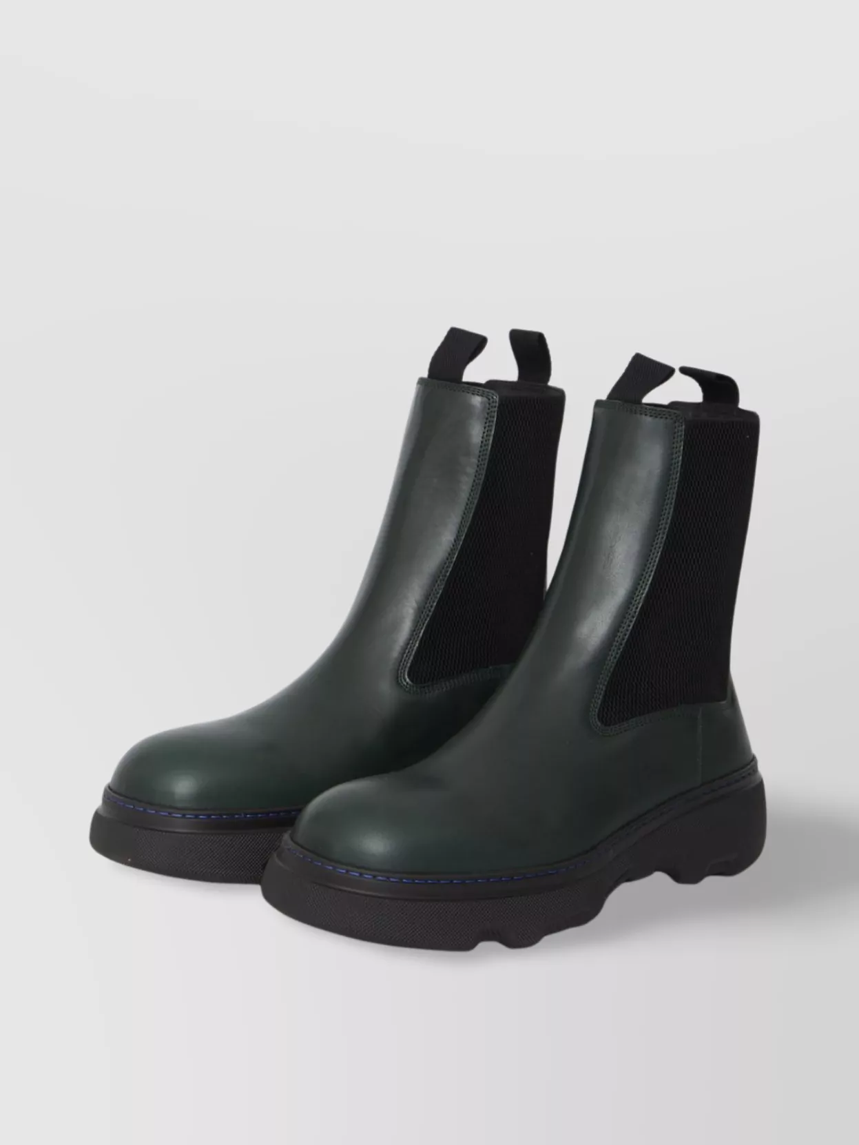 Burberry Chunky Sole Creeper Chelsea Boots