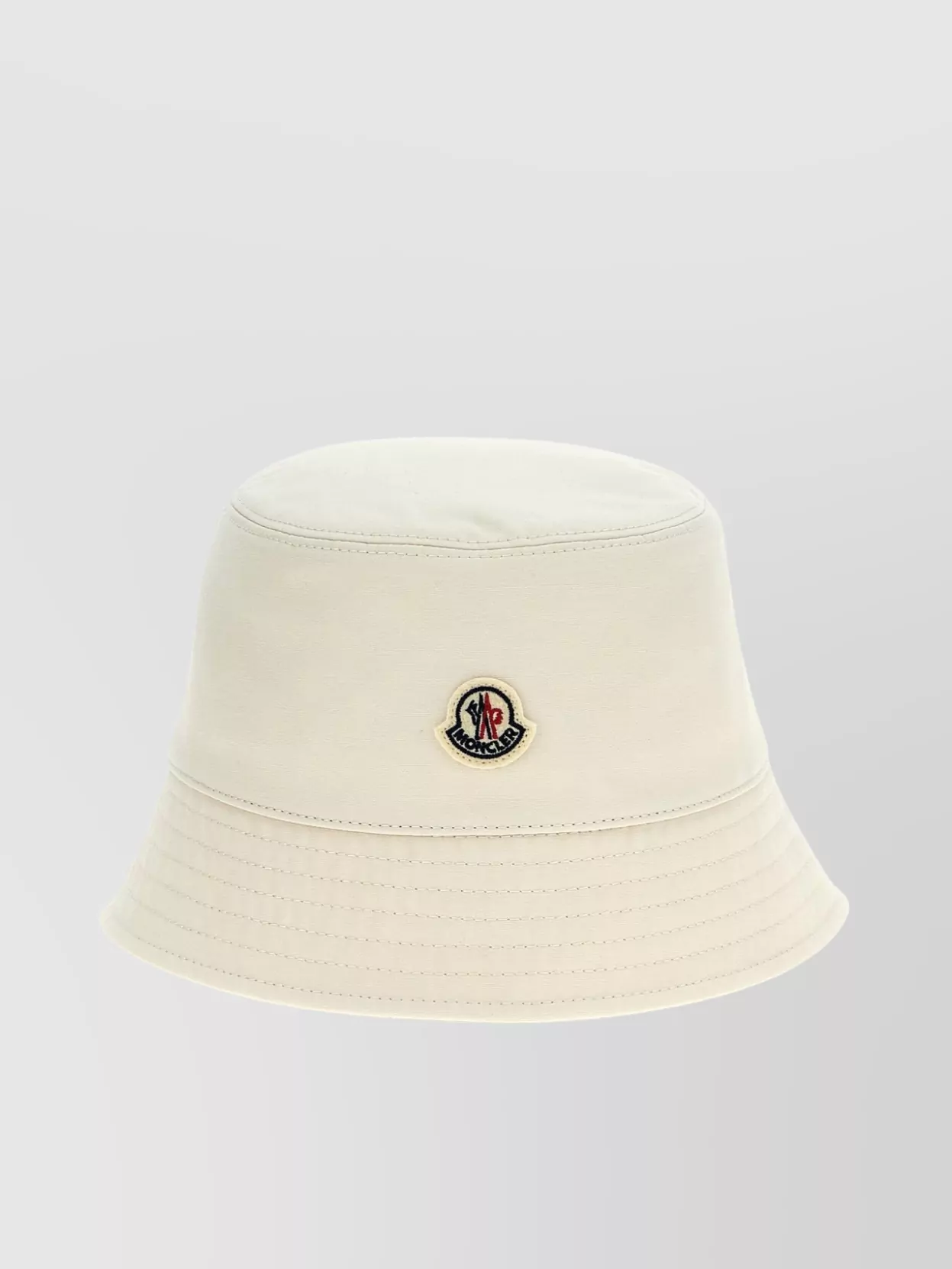 Moncler Brim Stitch Logo Patch Bucket Hat