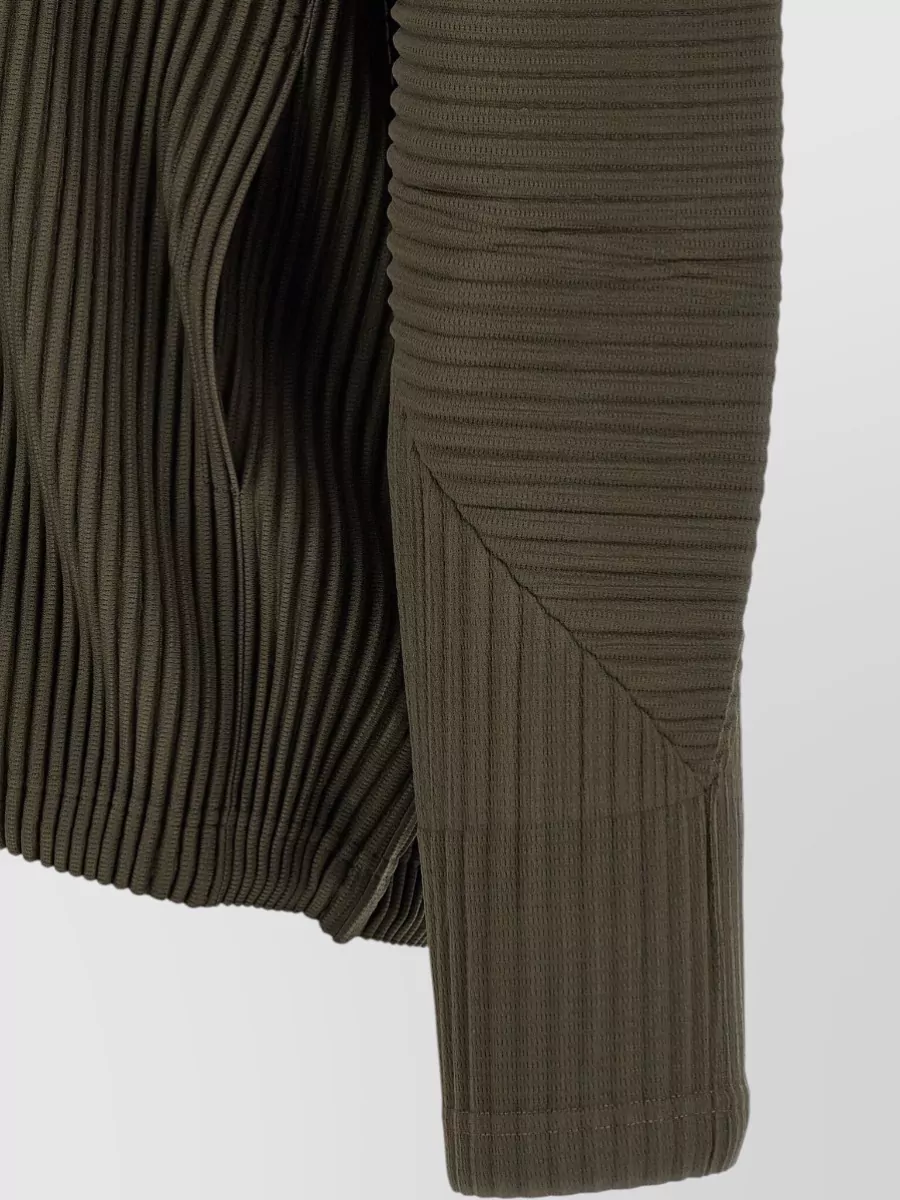 Homme Plisse Issey Miyake Pleated Hooded Jacket