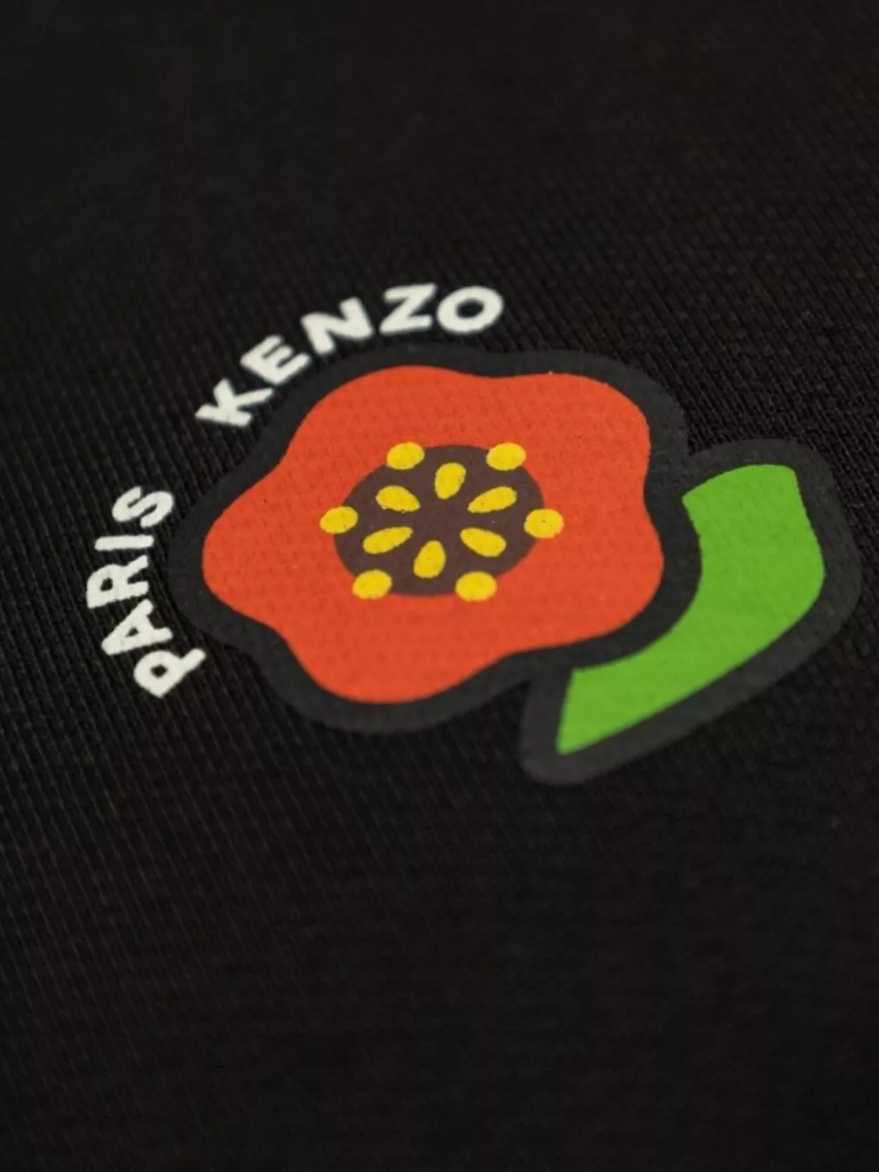 Kenzo Crew Neck Long Sleeves Cuffs And Hem