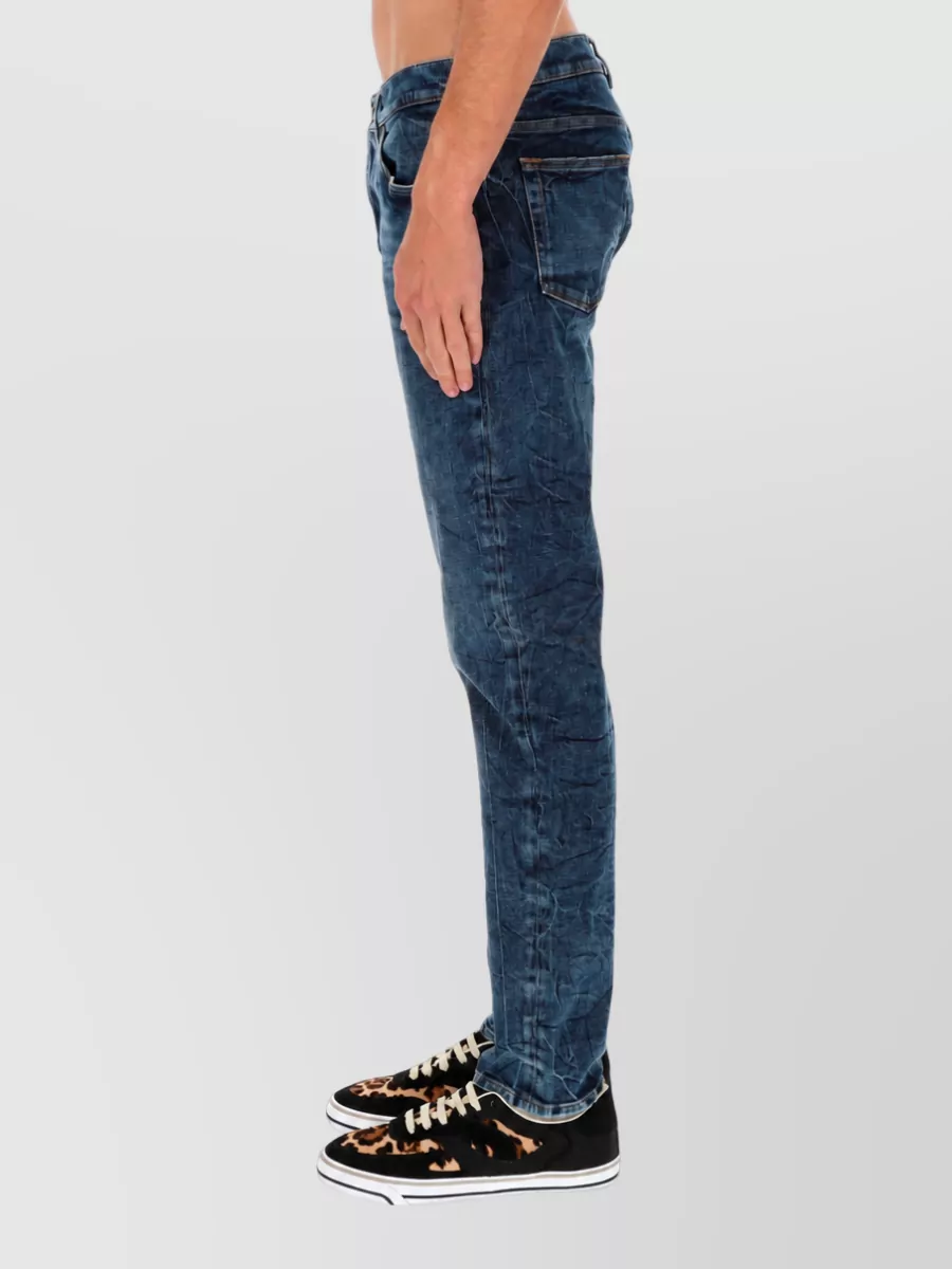 Dolce&Gabbana Slim Fit Jeans Distressed Five Pocket Beltloops