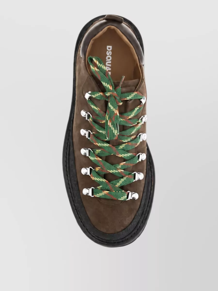 Dsquared2 Leather Low-Top Sneakers