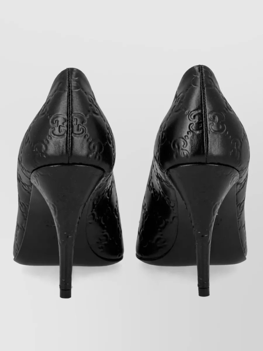 Gucci Pointed Toe Pumps Stiletto Heel Clamp