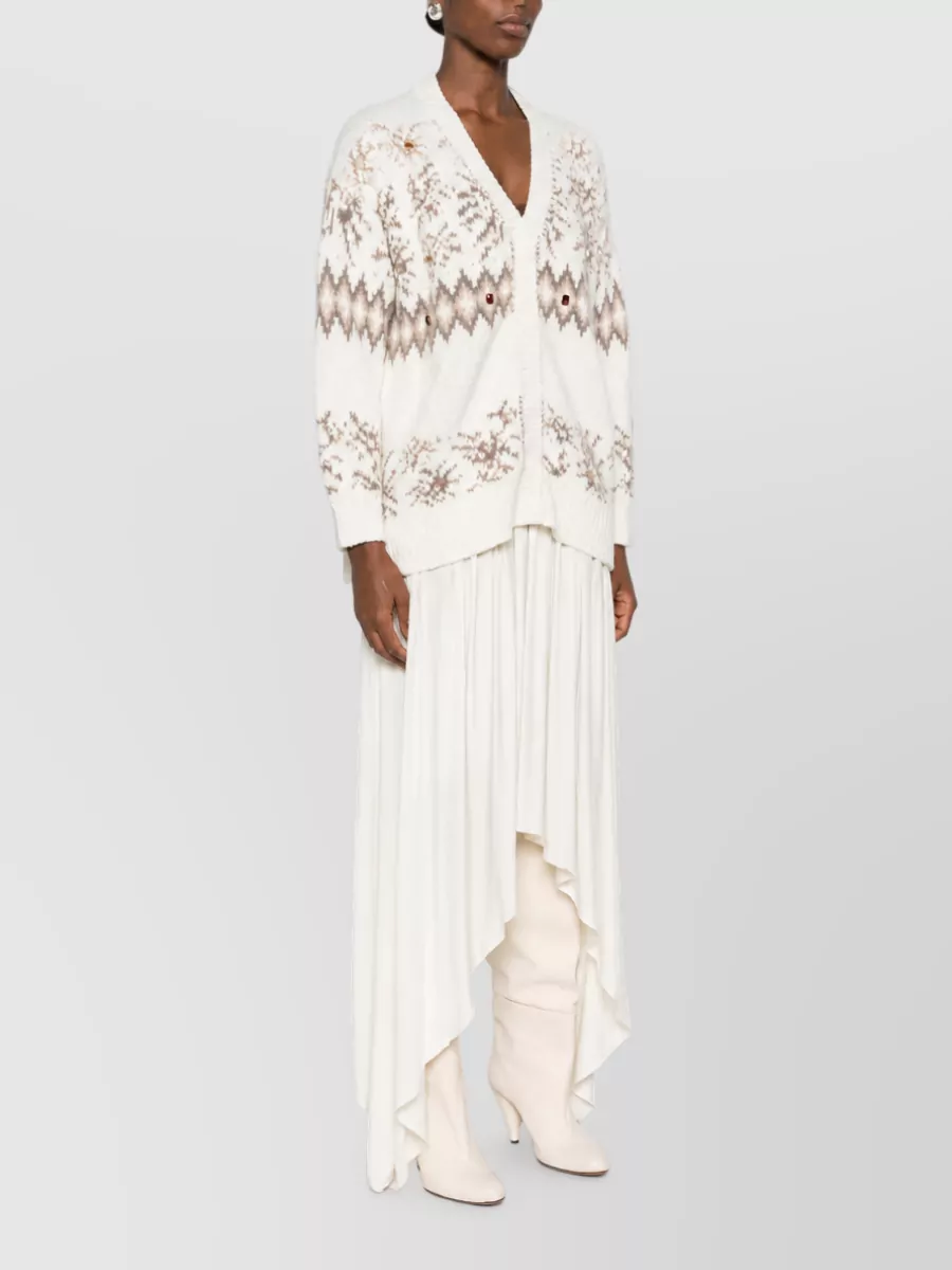 Fabiana Filippi Silk Cashmere Wool Bodysuit