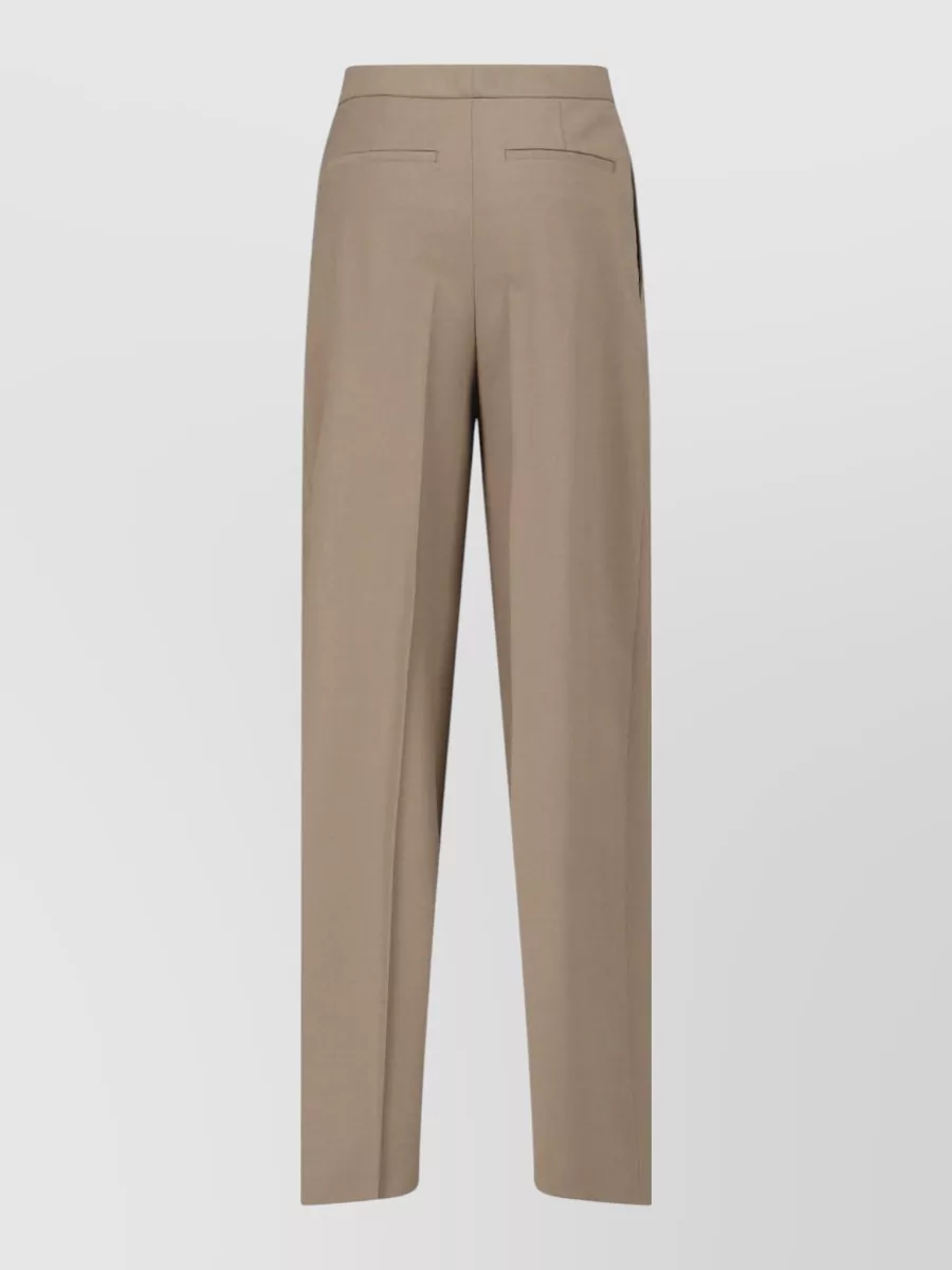 Lardini Pleated Wide-Leg Trousers