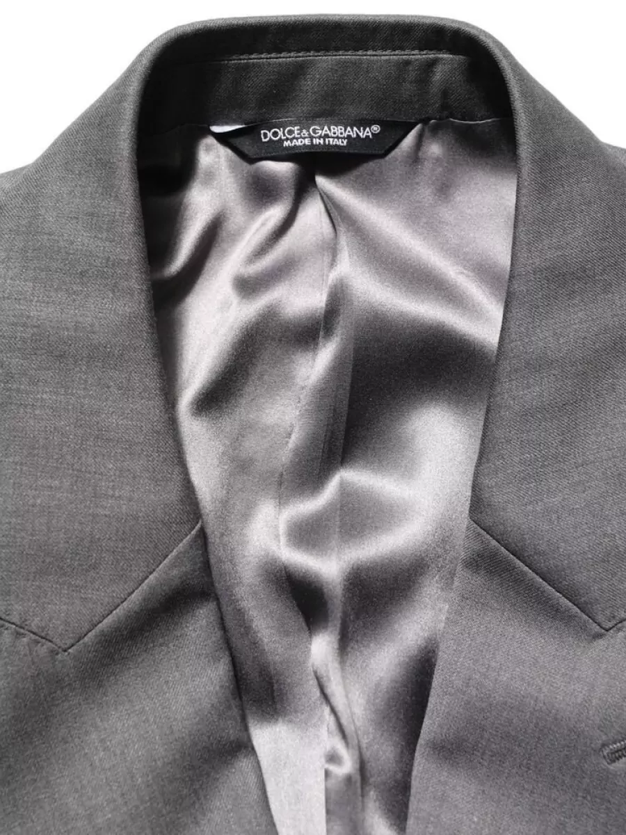 Dolce&Gabbana Virgin Wool Slim-Fit Tailored Trousers