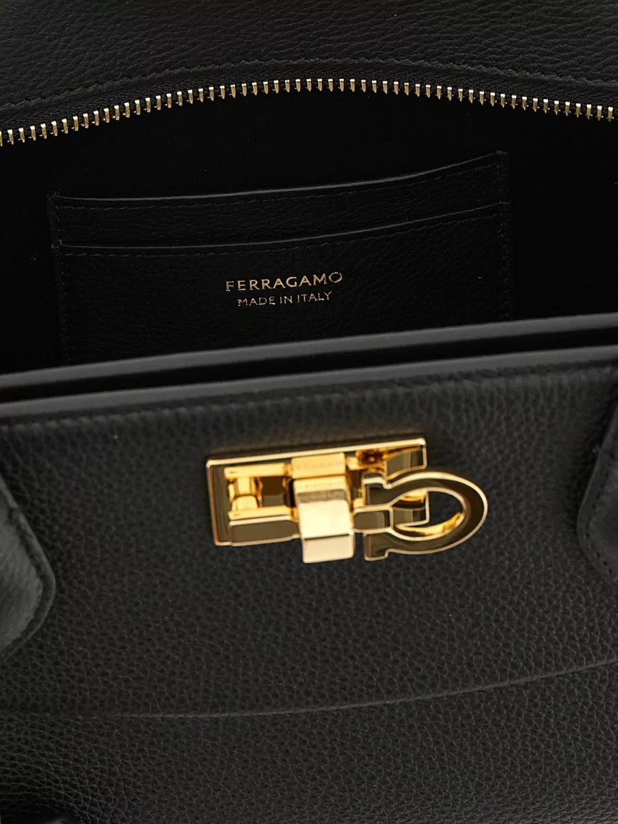 Ferragamo The Studio Soft Leather Tote Bag