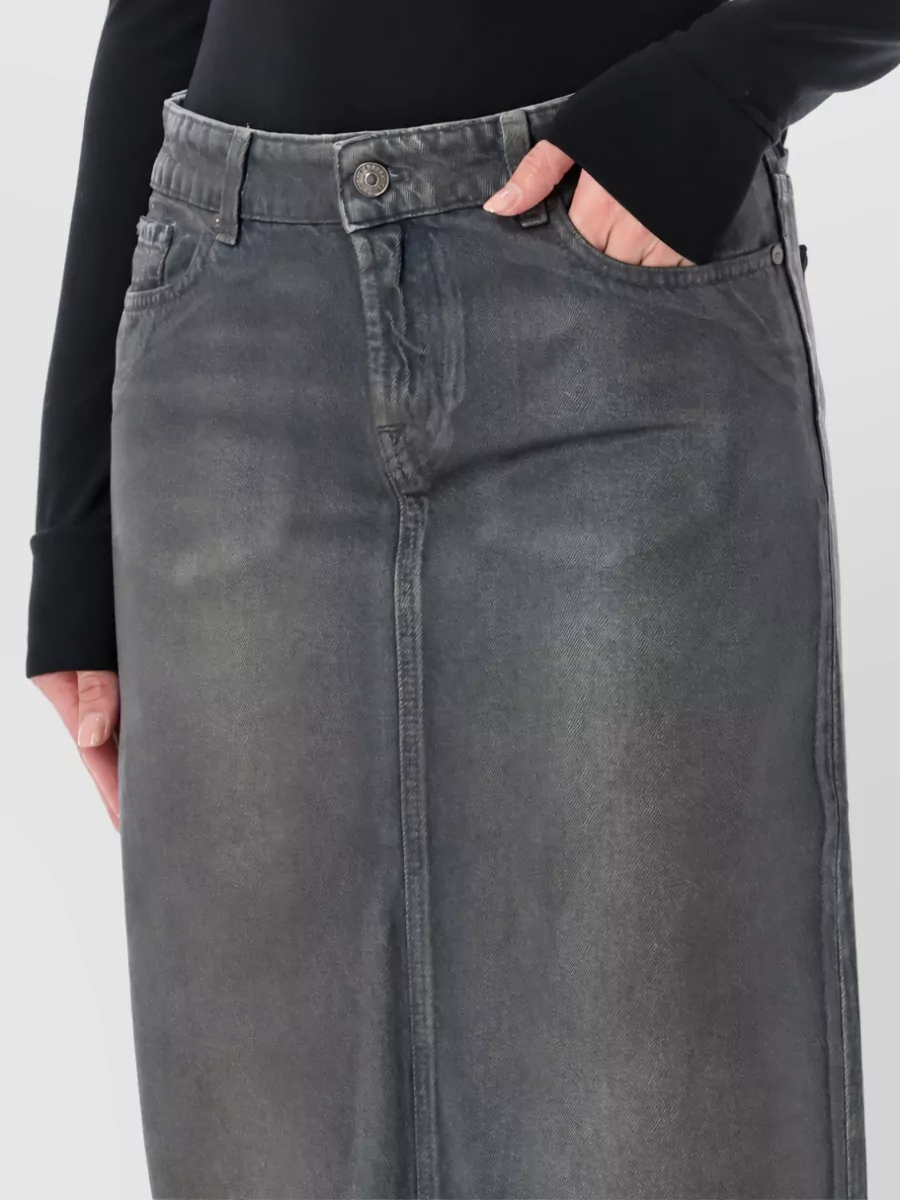 7 For All Mankind Denim Full Length Skirt