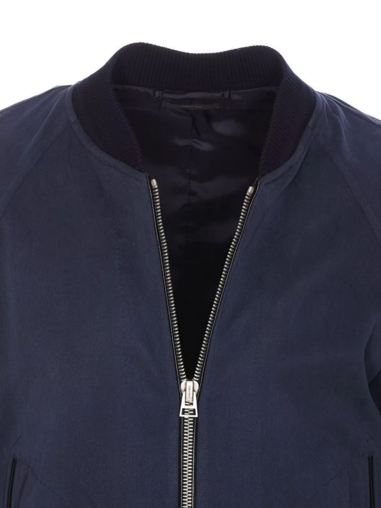 Tom Ford Collar Elasticized Bomber Jacket With Raglan Sleeves