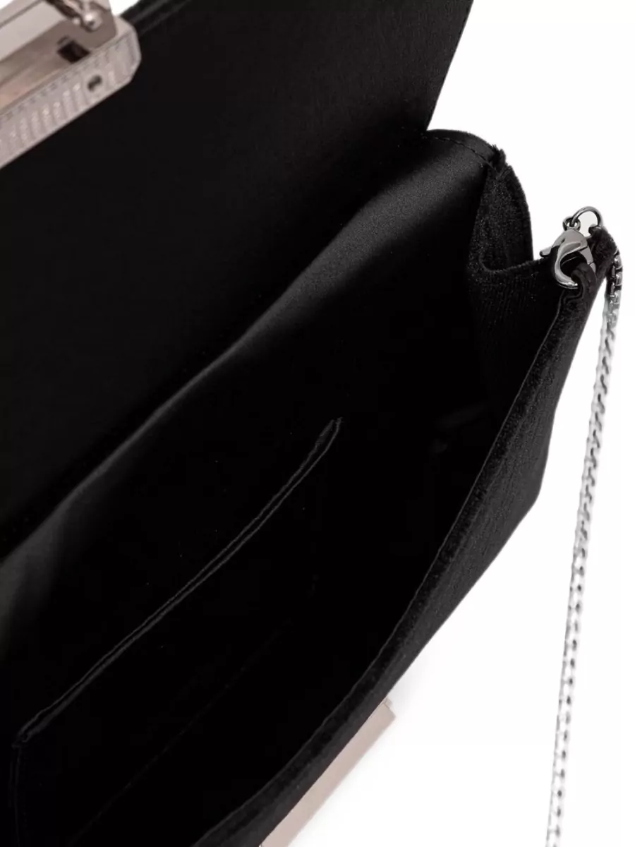 Emporio Armani Velvet Clutch Bag