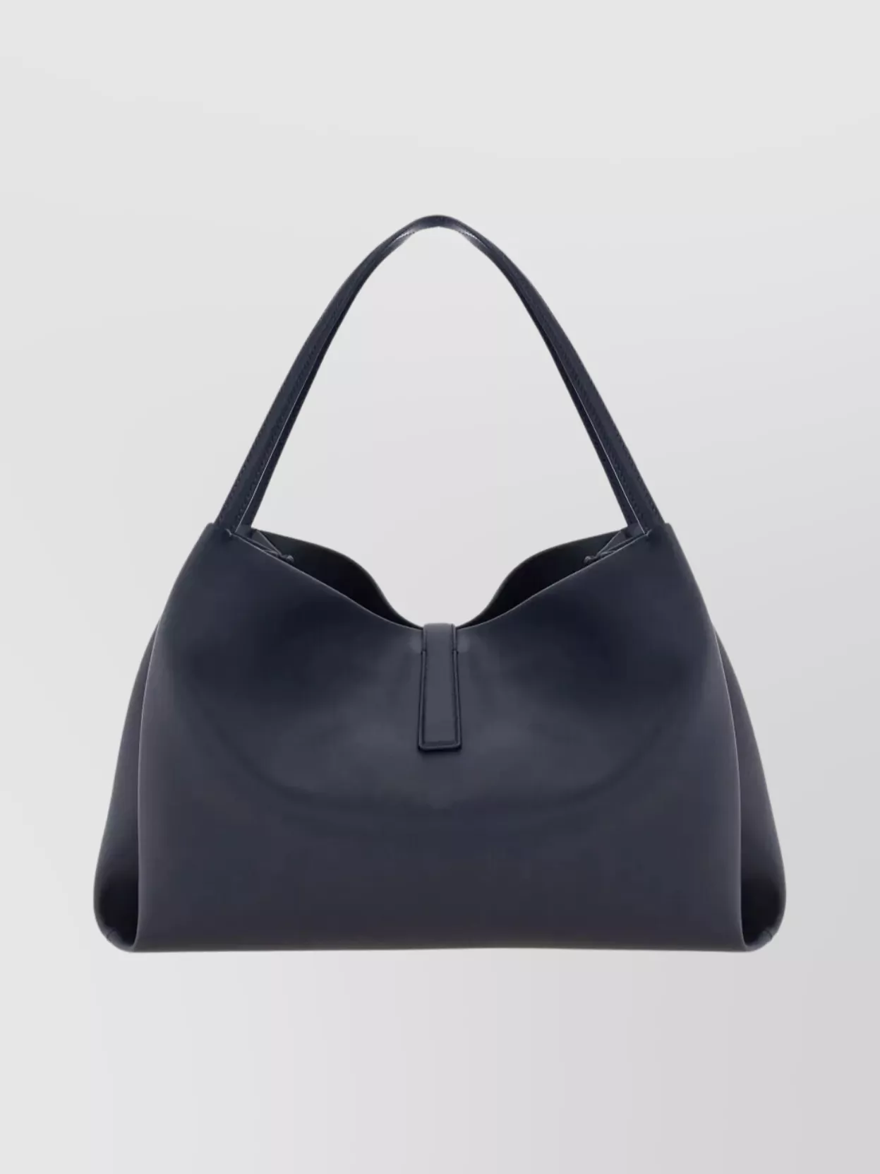 Ferragamo Spacious Leather Tote Bag With Top Handle
