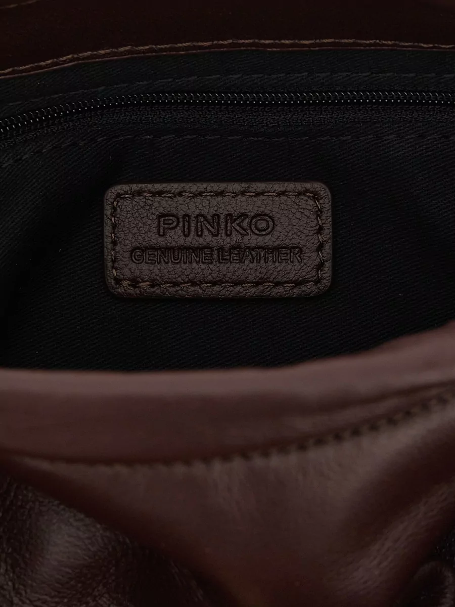Pinko Leather Flower Mini Bag