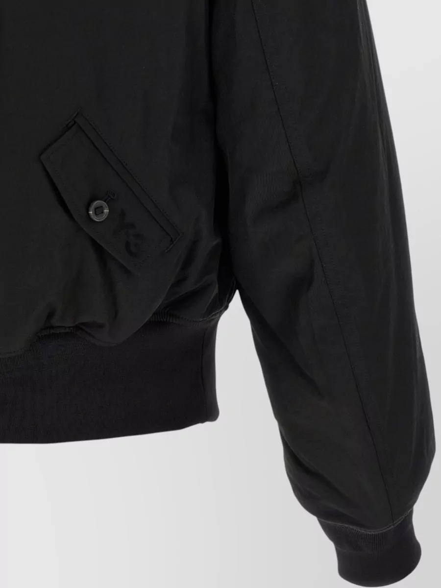 Y-3 Nylon Relaxed-Fit Bomber Jacket