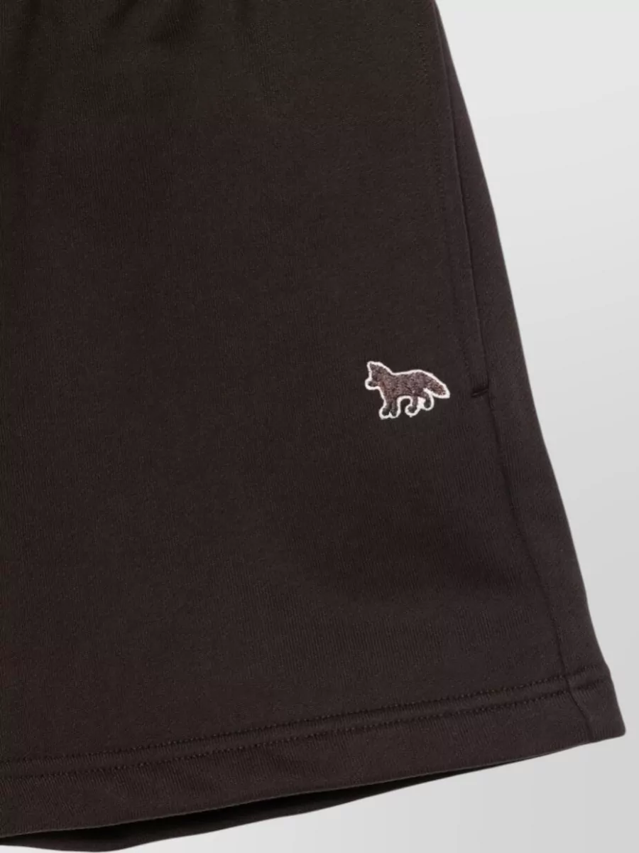 Maison Kitsuné Organic Cotton Regular-Fit Knee-Length Shorts