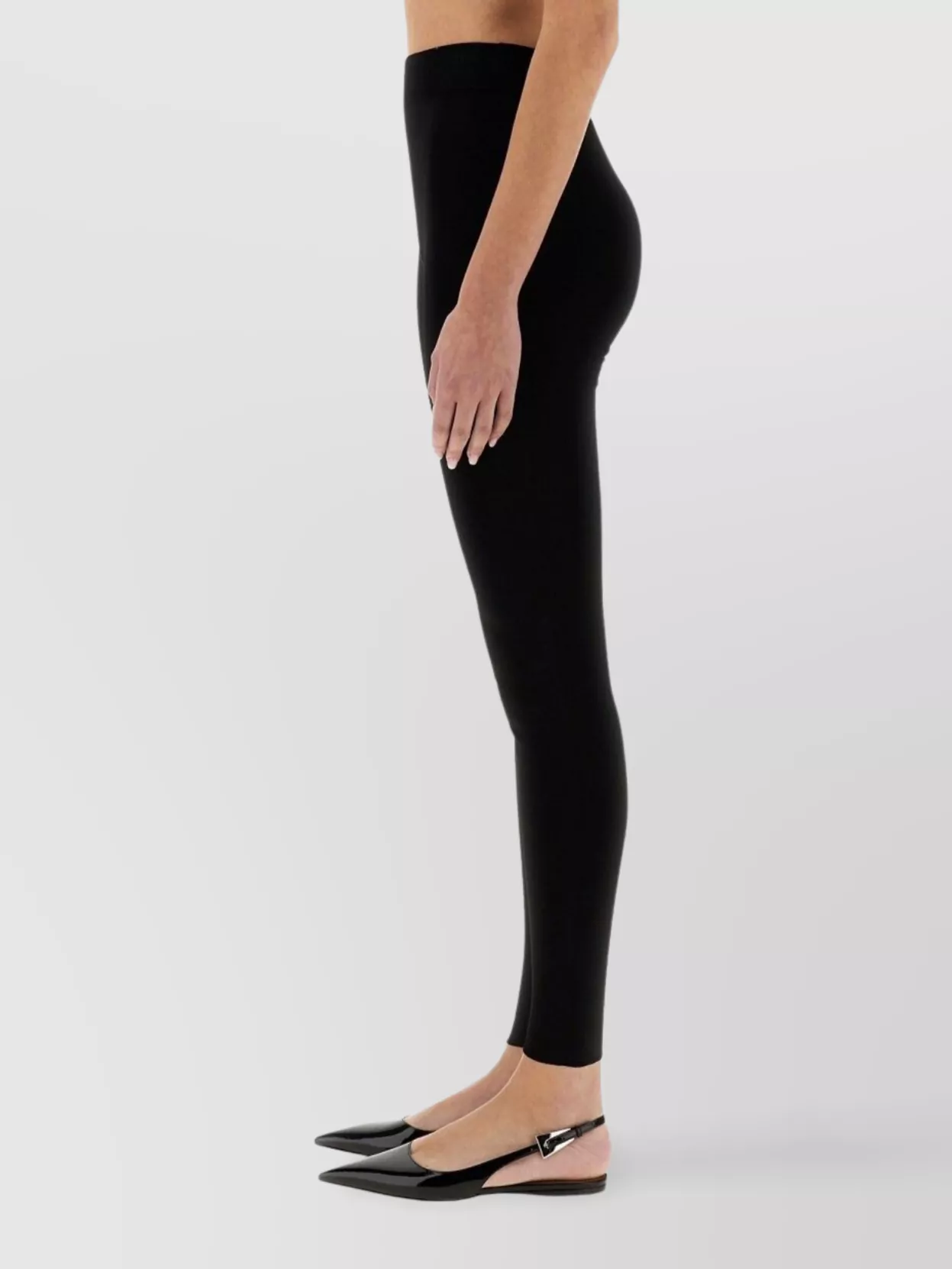 Shop Fabiana Filippi Stretch Fit Ankle Length Leggings