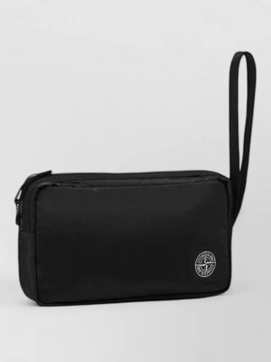 Stone Island Econyl Clutch Bag Nylon Webbing Strap