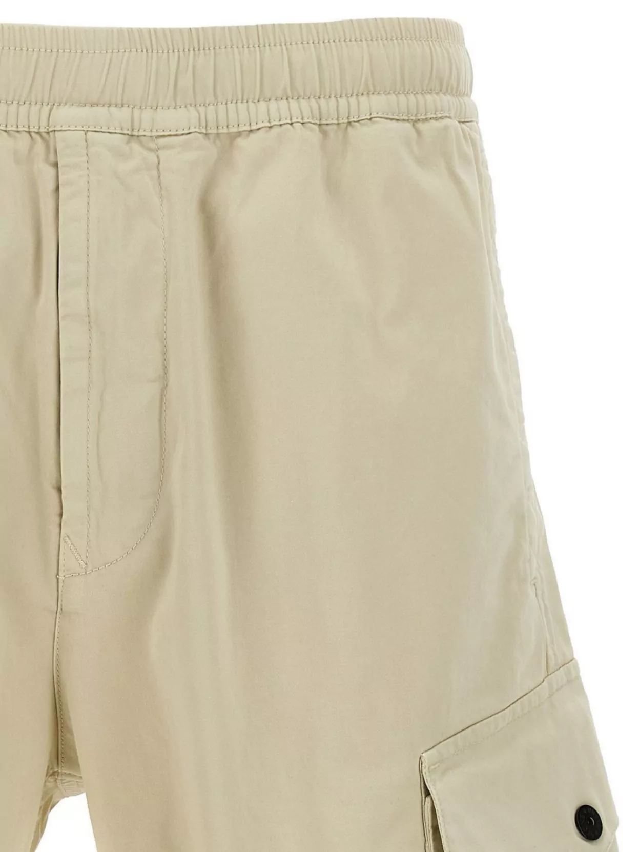 Stone Island Badge Logo Cargo Shorts