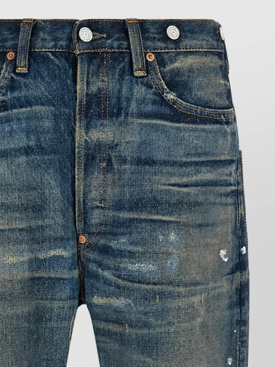 Junya Watanabe denim straight-leg jeans