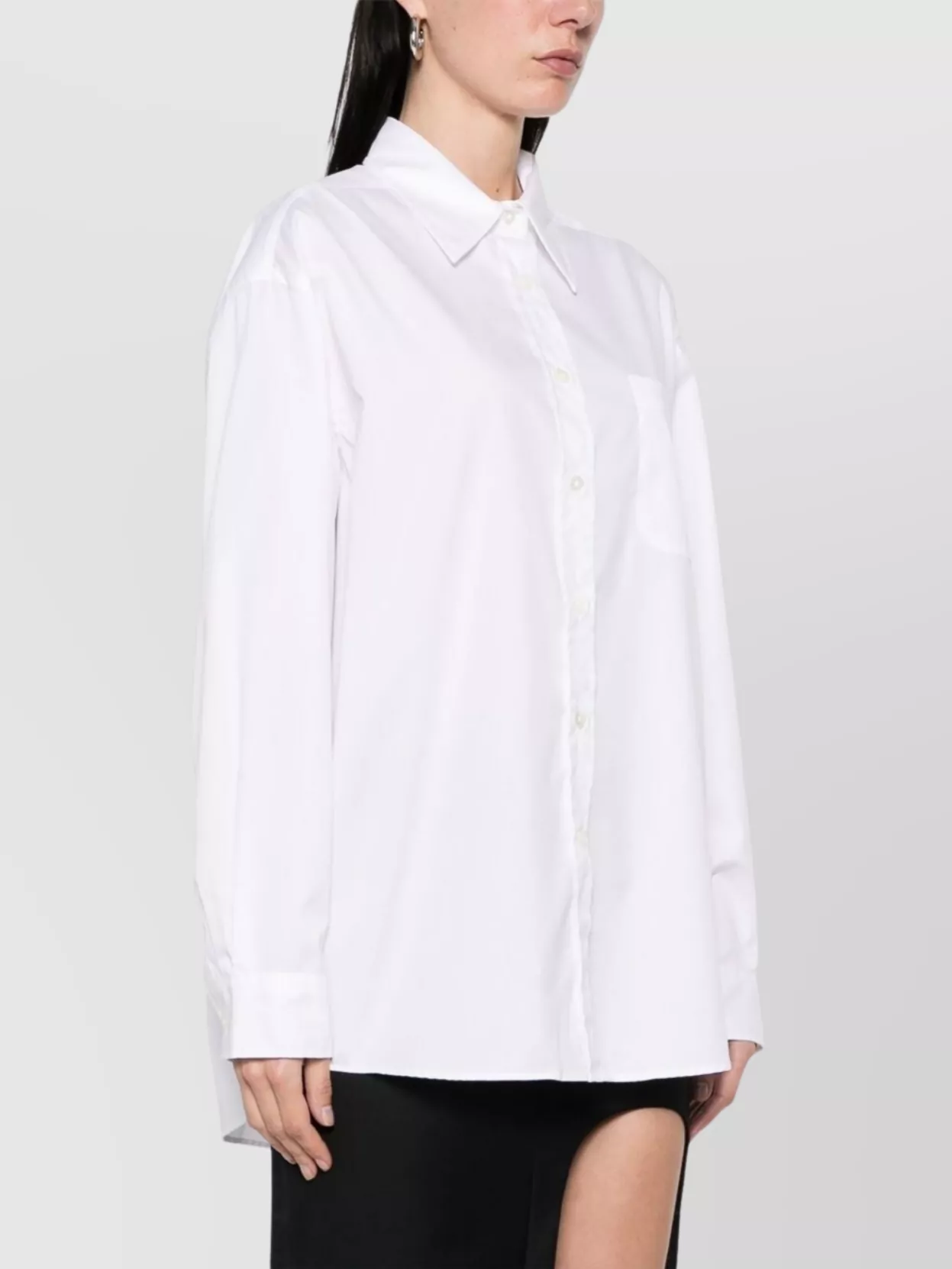 Shop Our Legacy Collared Shirt With Buttoned Cuffs And Pocket In White