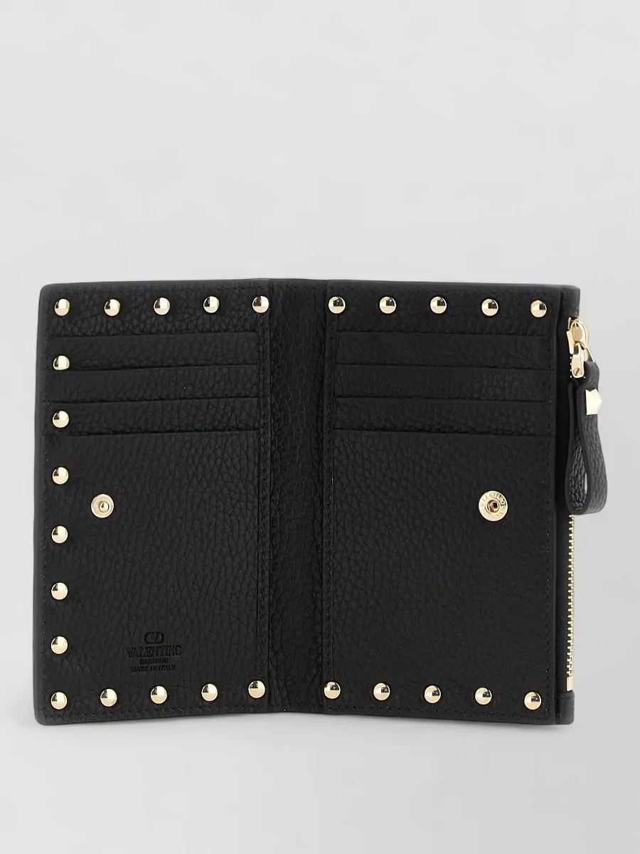 Valentino Garavani Rockstud Spike Leather Clutch Bag