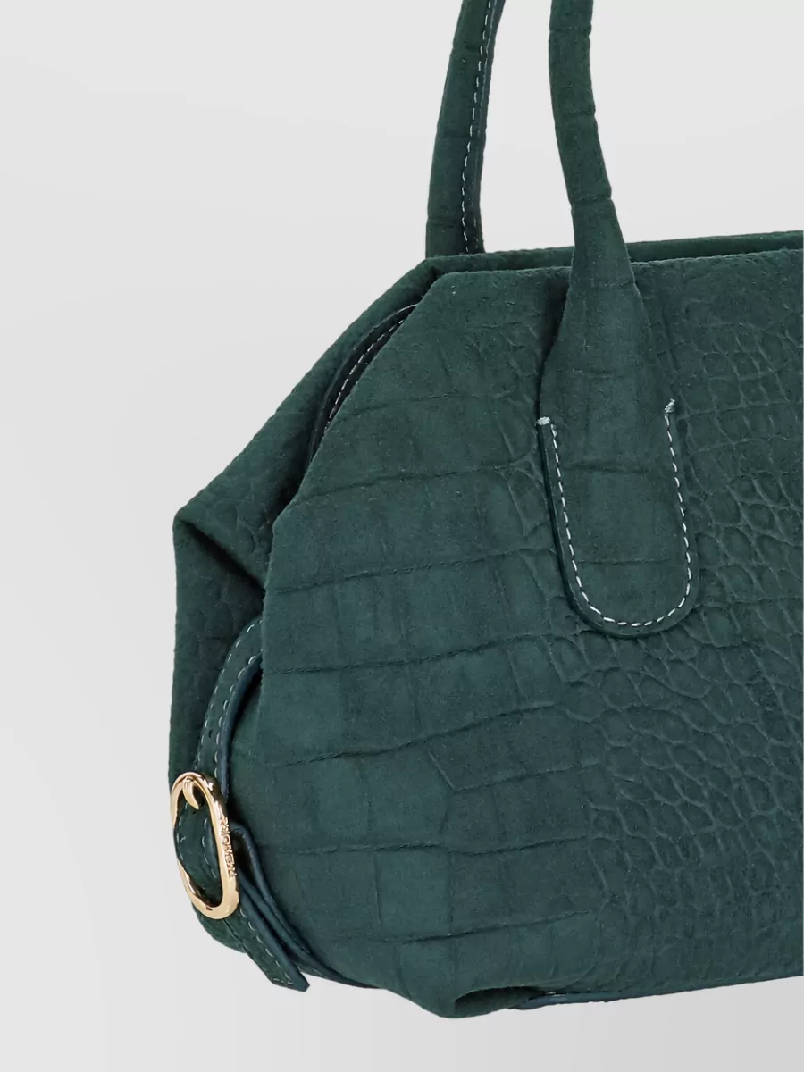Themoiré Na Croco-Embossed Tote Bag