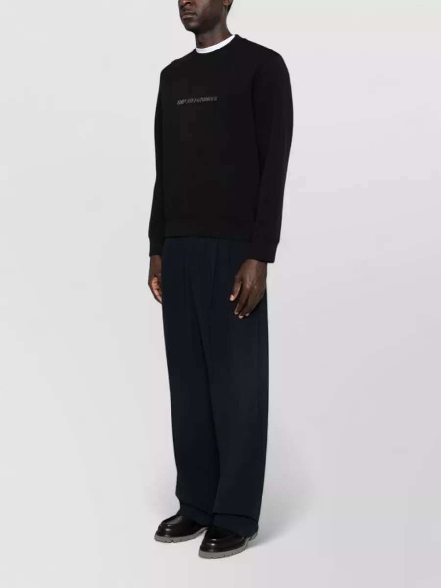 Emporio Armani Cotton Logo Sweatshirt