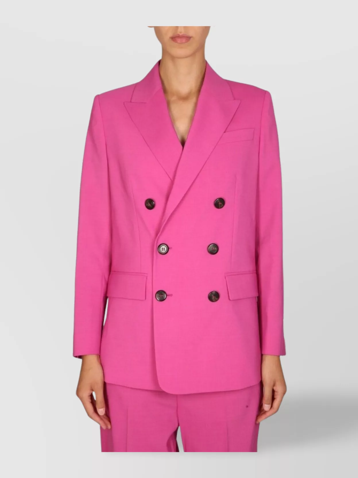 DSQUARED2 BLAZER DOUBLE-BREASTED STRUCTURED SHOULDERS