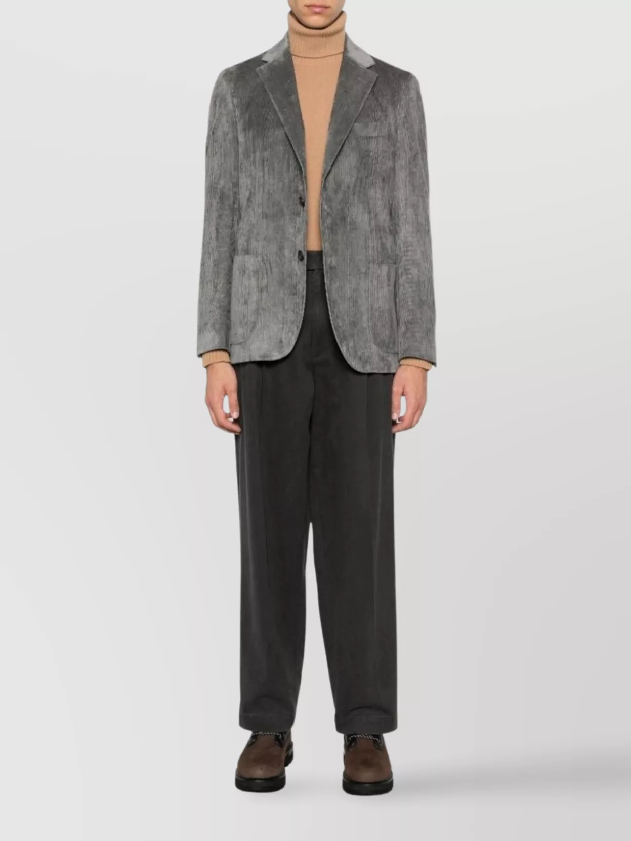 Lardini Man Jacket Special Line Drop 7 Regular Clothing In Gray