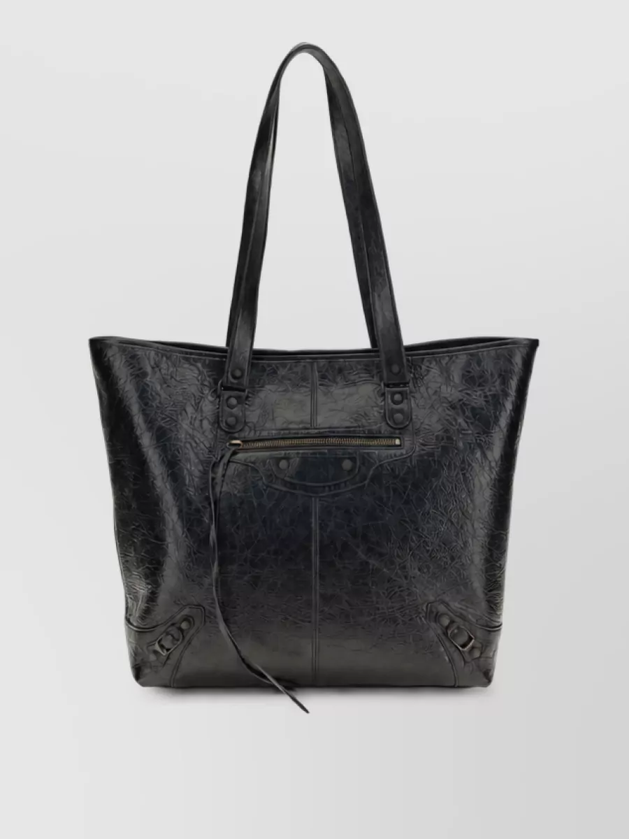 Balenciaga lamb leather shoulder bag